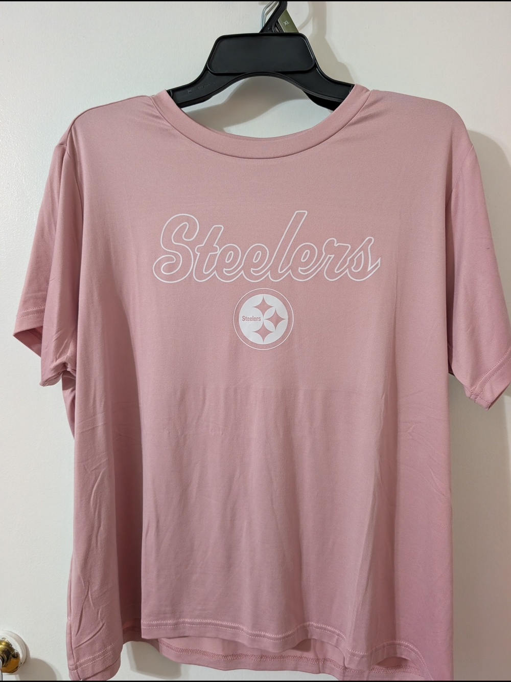 NFL Women's Light Pink Logo T-Shirt